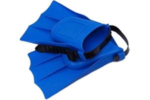 HUADMAING 2 Pcs Swim Fins Adjustable Swimming Flippers Professional Snorkel Fins for Kid of Shoe Sizes 6.5-11.5