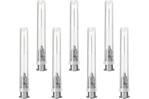 KBM K 100 tubi di erogazione in acciaio inox 22G x 1-1/2" (38mm), confezionati singolarmente, per industria, laboratori scientifici, casa, hobby, olio liquido, colla, ricariche