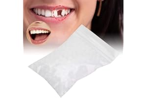 Kit de réparation de dents provisoires - Dents instantanées - Perles adhésives thermiques - Kit de réparation de dents temporaires pour la fixation des dents défectueuses - Fausses dents - 20 g