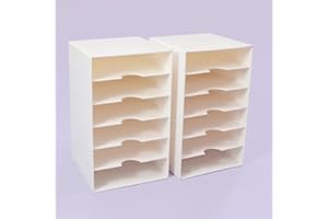 Craftelier - Storage Shelves for Distress Oxide Inks | Holds 12 Inks 7.6 x 7.6 cm | Size Approx. 3.3 x 8 x 7.8 cm (5.24" x 3.15" x 3.07")