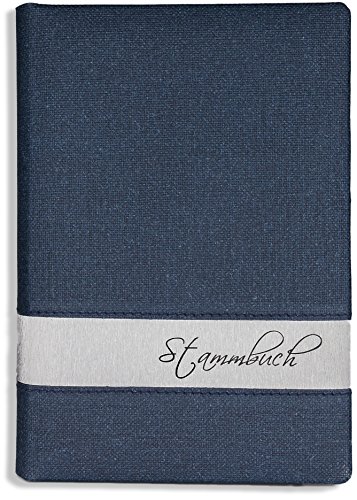 Stammbuch der Familie -Lumine-, blau, Silber, Familienstammbuch, Stammbücher