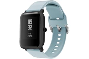 CNBOY Correas de Reloj de Repuesto de Silicona para Xiaomi Huami Amazfit Bip Youth Watch