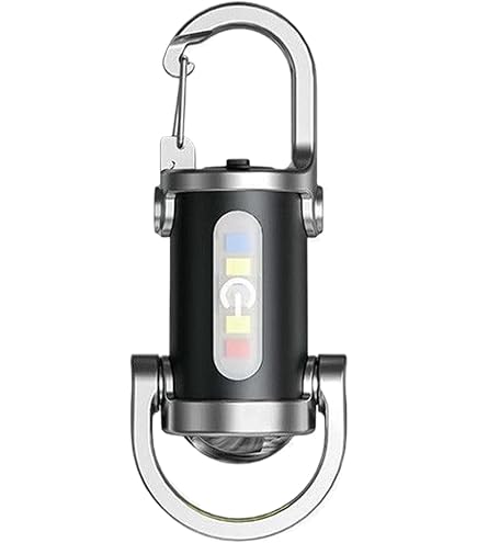 LED-Schlüsselanhänger Set – 3x Weißes Licht + 3x UV-Licht Zum Geldprüfen & Für Unterwegs
