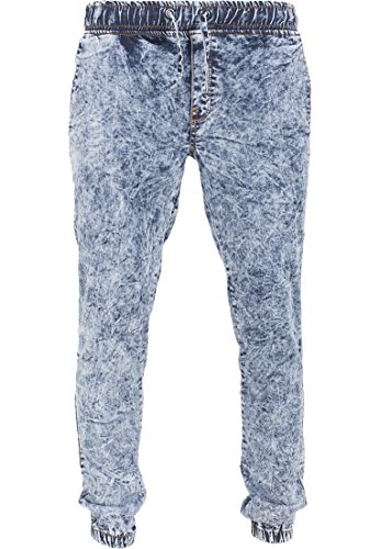 acid blue color pants