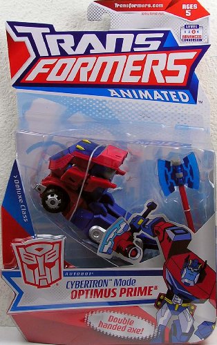 Transformers Animated Deluxe Optimus Prime Action Figure