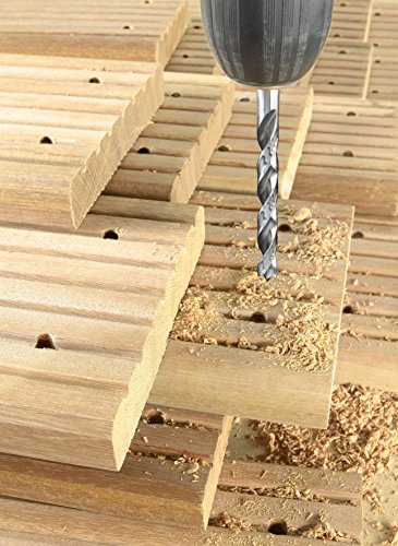 kwb AKKU-TOP FCE Holzbohrer 511904 (4 mm, für Hartholz, HSS-M2, präzisionsgeschliffen, FCE First Cut Entrance durch zwei Vorschneider) - 3