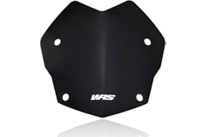 CUPOLINO PARABREZZA RALLYE WRS R 1200 GS 2013-18 / R 1250 GS 2019-23 (Nero Opaco)