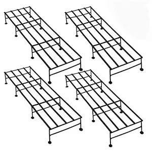 TrustBasket Indigo Planter Stand/Pot Stand - 24 inches (Set of 4)