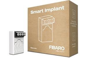 FIBARO Smart implant/Détecteur Universel Z- Wave +, Gris