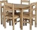 PANAMA DINING SET NATURAL WAX