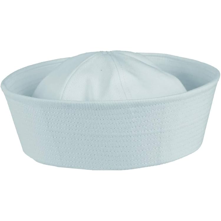 Chapeau De Marin Chapeau De Capitaine De Yacht Bleu Blanc (Style Réglable