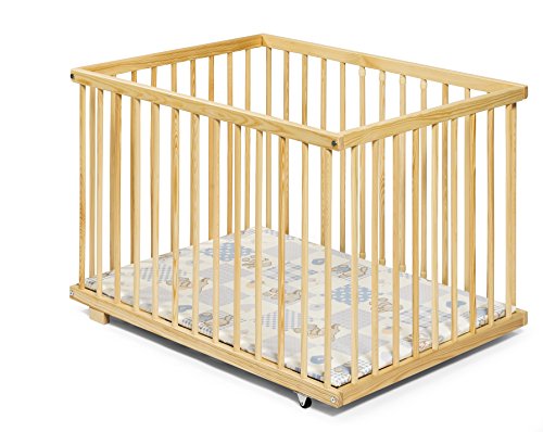 Baby Playpen | Wooden | 100x75 cm |