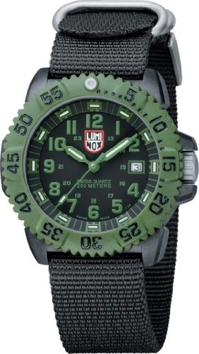 Preisvergleich Produktbild Luminox Herrenuhr 3041 (Olive Drab) Military Series - Armbanduhr