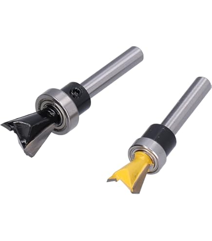 ENT Zwaluwstaartfrees HM 14 Graden A12mm, Met Kogellager Aan Kolf Kolf 8mm 7916200