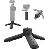 TELESIN Mini Tripod &amp; Grip, Osmo Pocket 3 i&ccedil;in Mini Tripod, Evrensel 1/4'' Bağlantı ile Geniş Uyumluluk