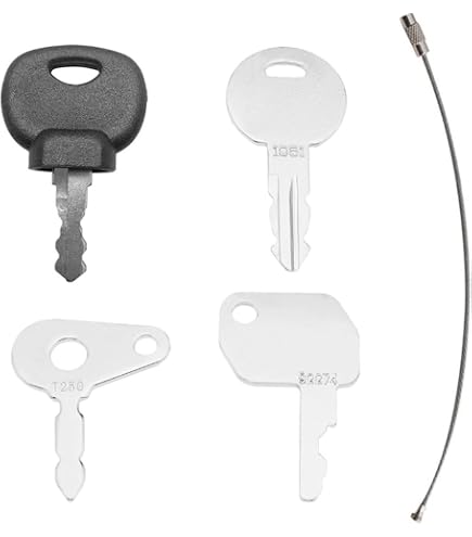 5-Pack Master Disconnect Key 8H-5306 For Caterpillar CAT Equipment Battery & Older Ignitions