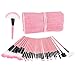 GY® Makeup Brushes 32 Pieces Premium Makeup Brush Set Synthetic Kabuki Cosmetics Foundation Blending Blush Eyeliner Concealer Eye Face Powder Brush Makeup Brush Kit (Pink)