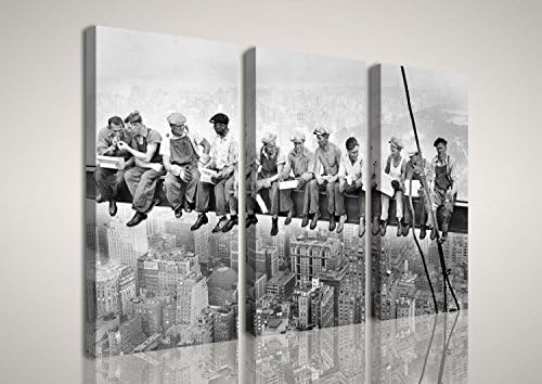Modern Canvas Canvas Workers Empire State Building 120 x 80 cm