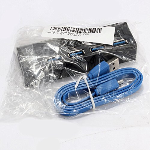 ONCHOICE USB 3.0 4Port Hub mit Schalter mit USB 3.0-Kabel für Desktop-Laptop Schwarz - 6