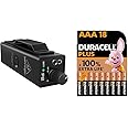 Behringer POWERPLAY P2 Ultra-Compact Personal In-Ear Monitor Amplifier & Duracell Plus AAA Batteries (18 Pack) - Alkaline 1.5V - Up To 100% Extra Life