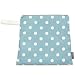 Logan + Lenora Waterproof Wet Bag Mini for Cloth Nappies and Swim Suits (Zoom Dots)