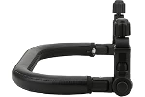 JANZOOM Barre paraurti per passeggino, facile da pulire e pulire Vassoio universale per passeggino Prestazioni impermeabili forti per tubo quadrato per tubo rettangolare per(Bracciolo universale (in pelle).)