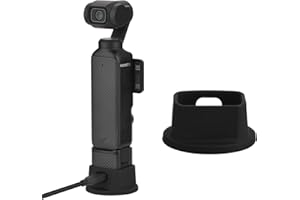BRDRC Podstawa stojaka do kamery DJI OSMO Pocket 3 stabilny uchwyt silikonowy antypoślizgowy adapter do montażu kamery akcesoria do kamery gimbal