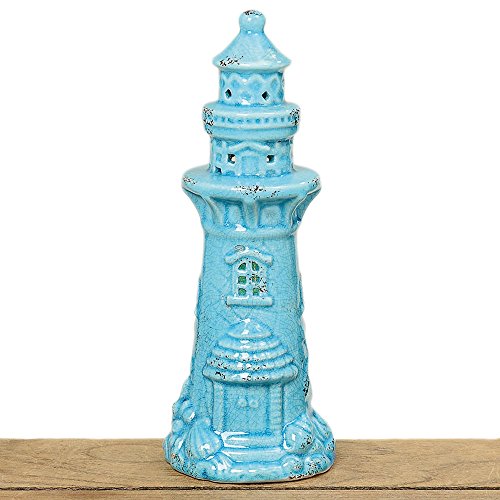 Preisvergleich Produktbild Windlicht Leuchtturm Fina 27 cm