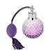 Imported New Vintage Crystal Perfume Bottle Purple Spray Atomizer Refillable Glass RS.530.00