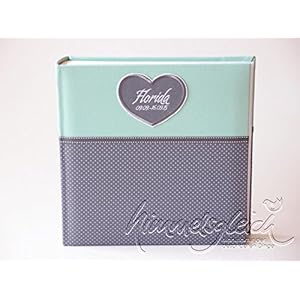 Fotoalbum Hochzeit mint mit grau