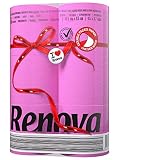 papel higienico elite azul No destiñe en su uso normal Renova Papel higiénico Red Label Fucsia - 6 rollos de papel
