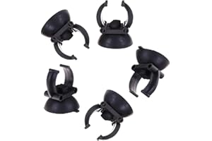 Froiny 5pcs Aquarium Sucker Ventouse Chauffage Sucker Clips Supports pour Conduite d'air Oxygène Tube Tuyau De Pompe Ventouse