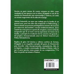 El jugador: Una novela (de las notas de un hombre joven)