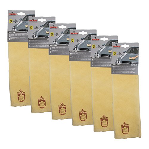 Preisvergleich Produktbild 6x NIGRIN 74129 Performance Autoleder 1 Stück