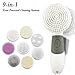 Fresh Shower Waterproof Body and Face Cleansing System - Grinigh® Variable Usage 9 Brushes for Face, Hand ,Feet Skin Care -- Deep Cleansing,Exfoliator - Suitable for Sensitve Skin
