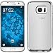Produktbild PhoneNatic Case für Samsung Galaxy S7 Edge Hülle Silikon silber Slim Fit Cover Galaxy S7 Edge Tasche Case