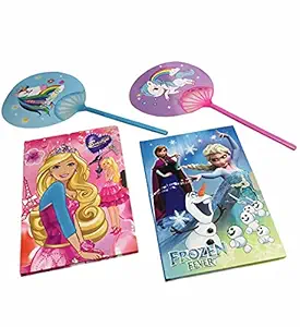 Le Delite Lock and Key Diary for Girls, Lock Diary with Unicorn Pen,Secret Lock Diary, Diary with Pen, Diary for Girls (Pack of 2 ),Mini Doll Diary , Unicorn Diary Stationary Birthday Combo for Kids