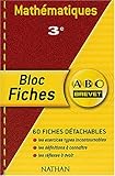 Image de ABC Brevet - Bloc Fiches : Mathématiques, 3e