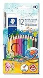 Lápices de colores variados de diseño hexagonal, óptimos para colorear y dibujar.