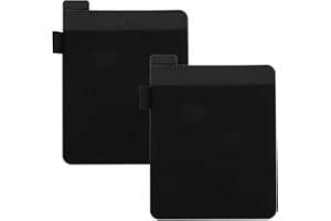 YINETTECH 2 custodie autoadesive per il trasporto portatili, organizer per computer portatili, per hard disk esterno, penne stilo per mouse, cavi auricolari wireless