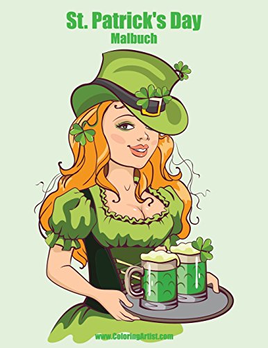 Preisvergleich Produktbild St. Patrick's Day Malbuch
