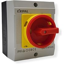 Interrupteur D'arrêt D'urgence Momentané - 660V 10A - Bouton Rouge NC - Heschen
