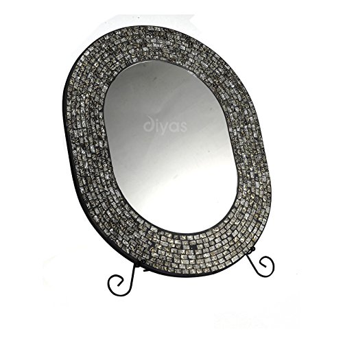 (DH) Celeste, Mosaik Spiegel/Glas, bronzefarben