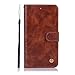 Produktbild Chreey Nokia 7 Plus Hülle, Premium Handyhülle Tasche Leder Flip Case Brieftasche Etui Schutzhülle Ledertasche, Braun