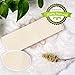 Plemo Exfoliating Loofah Shower Bath Back Scrubber Loofa Pad for Men and Women