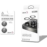 ZORE Apple İle Uyumlu iPhone 16 iPhone 16 Plus CL-12 Premium Safir Parmak İzi Bırakmayan Anti-Reflective Kamera Lens Koruyucu