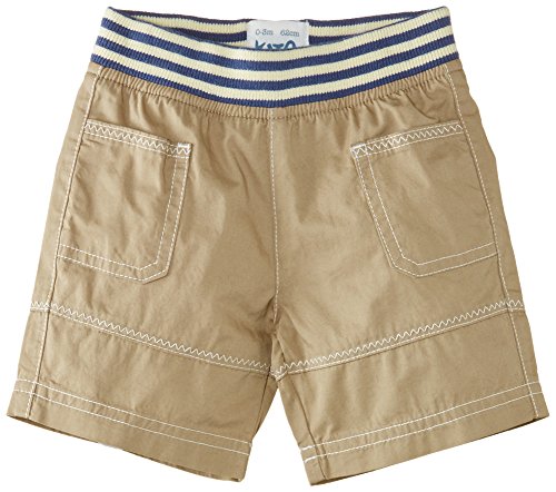 Kite Baby-Boys Zig Zag Trim Shorts, Beige (Stone), 18-24 months