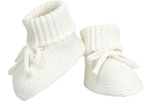 mimixiong Baby Booties Newborn First Walkers Cozy Shoes Warm Knit Soft Booties for Infant Boy Girl