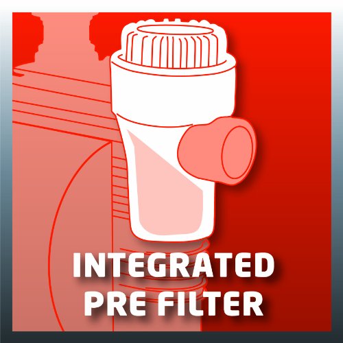 Einhell Hauswasserautomat GE-AW 5537 E (590 W, 3750 l/h Fördermenge, max. Förderhöhe 38 m, Vorfilter mit integriertem Rückschlagventil) - 15