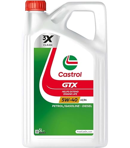Castrol EDGE 5W-40 A3/B4 Motoröl, 5L, Gold : Amazon.de: Auto
